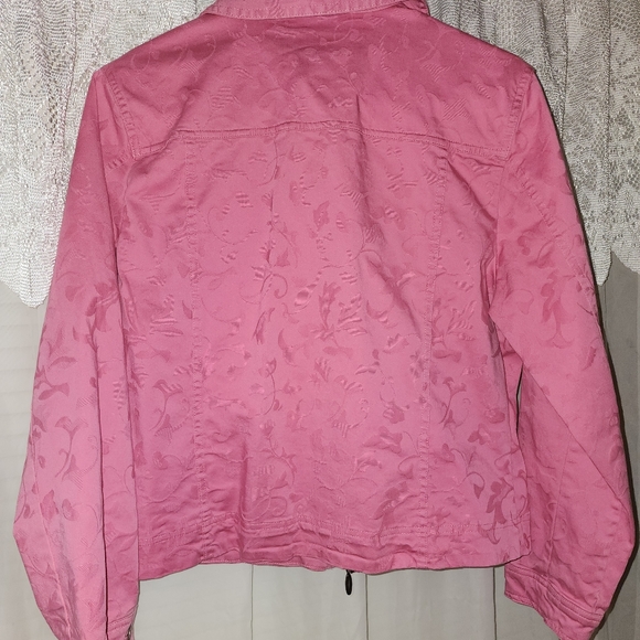 Christopher & Banks Lightweight Jacket w Zipper in Size Medium - Picture 3 of 3